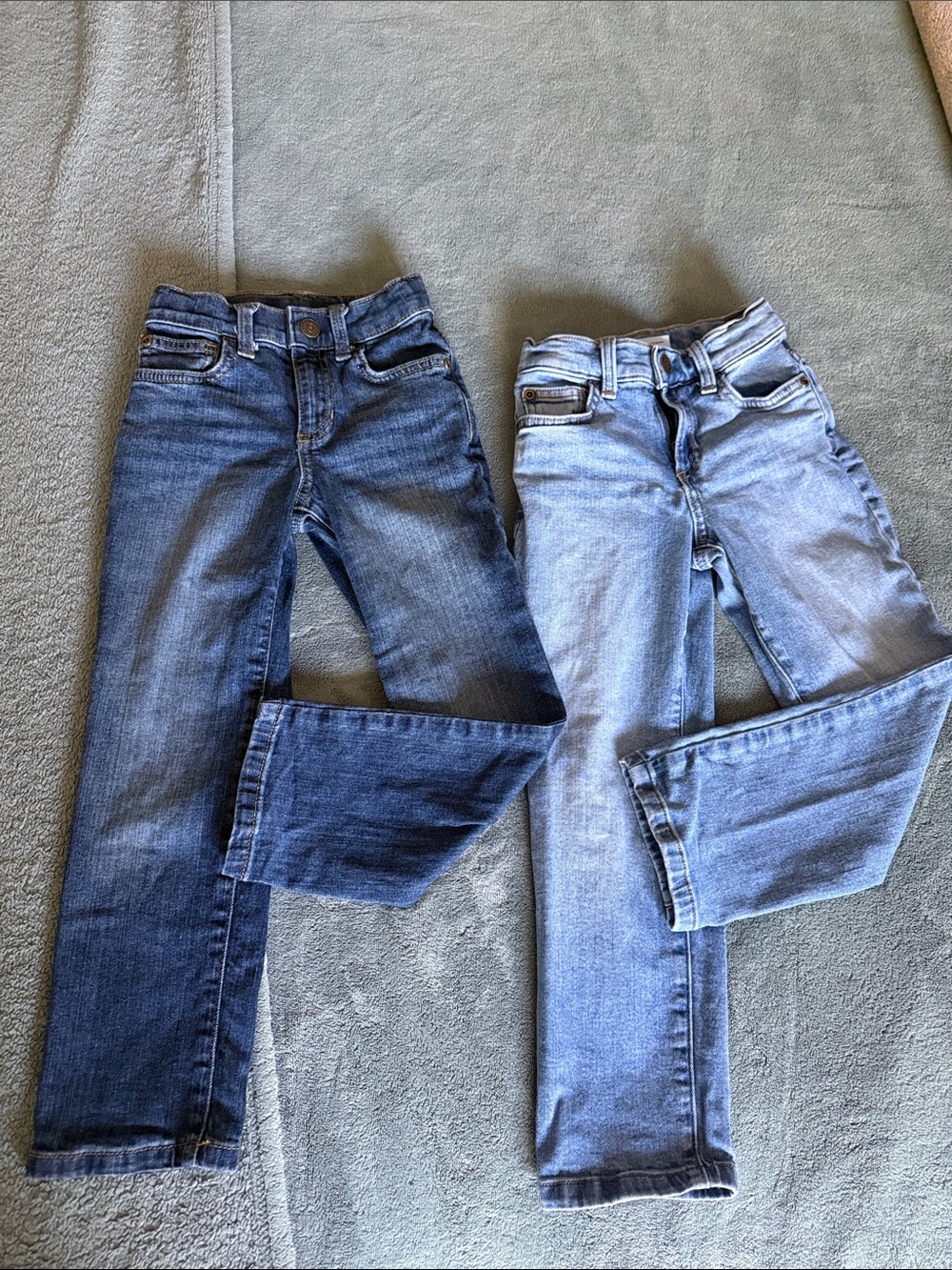 jumping beans Two-Tone Kids Jeans - Dark Blue & Light Blue